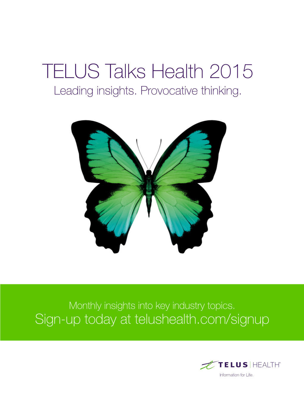 TELUS Talks Health 2015 Leading Insights