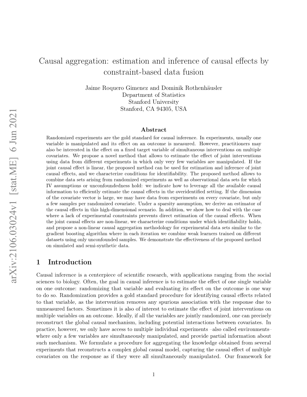 Causal Aggregation: Estimation and Inference of Causal Effects by Constraint-Based Data Fusion