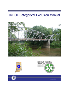 INDOT Categorical Exclusion Manual