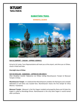 Ramayana Trail