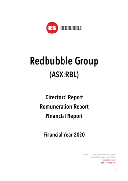 Redbubble Group (ASX:RBL)
