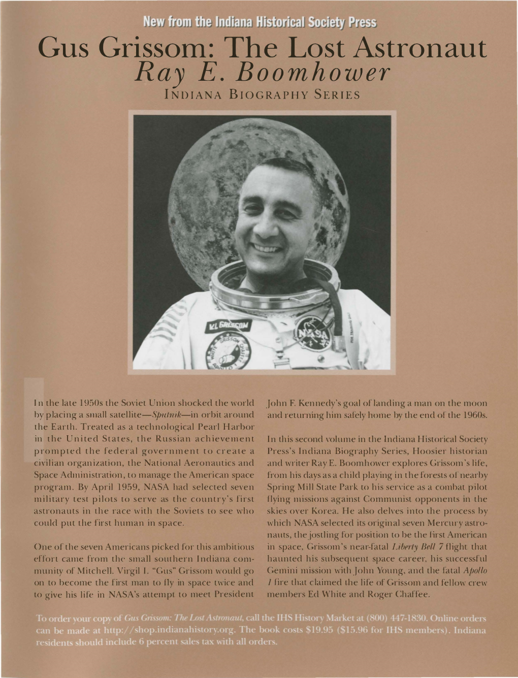 Gus Grissom: the Lost Astronaut Ray E