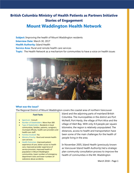Mount Waddington Health Network