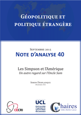 Note D'analyse 40