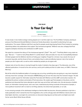 Is Your Car Gay? | Huffpost