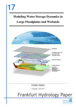 Frankfurt Hydrology Paper Frankfurt Hydrology Papers