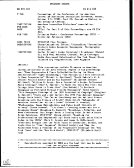 Document Resume Ed 370 122 Cs 214 333 Title