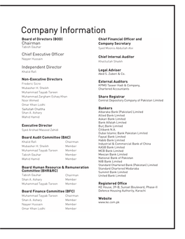 Company Information