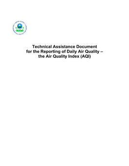 The Air Quality Index (AQI)