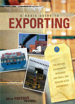 A Basic Guide to Exporting