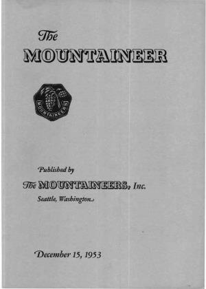 1953 the Mountaineers, Inc