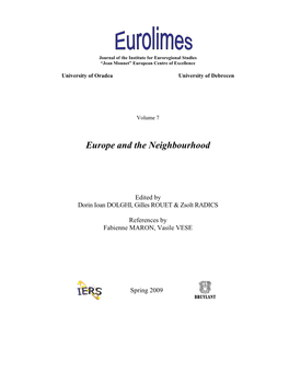 Europe and the Neighbourhood