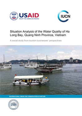 Situation Analysis of the Water Quality of Ha Long Bay, Quang Ninh Province, Vietnam