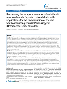 Reassessing the Temporal Evolution of Orchids with New Fossils and A