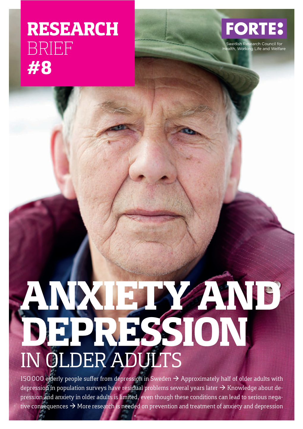 Anxiety and Depression in Older Adults