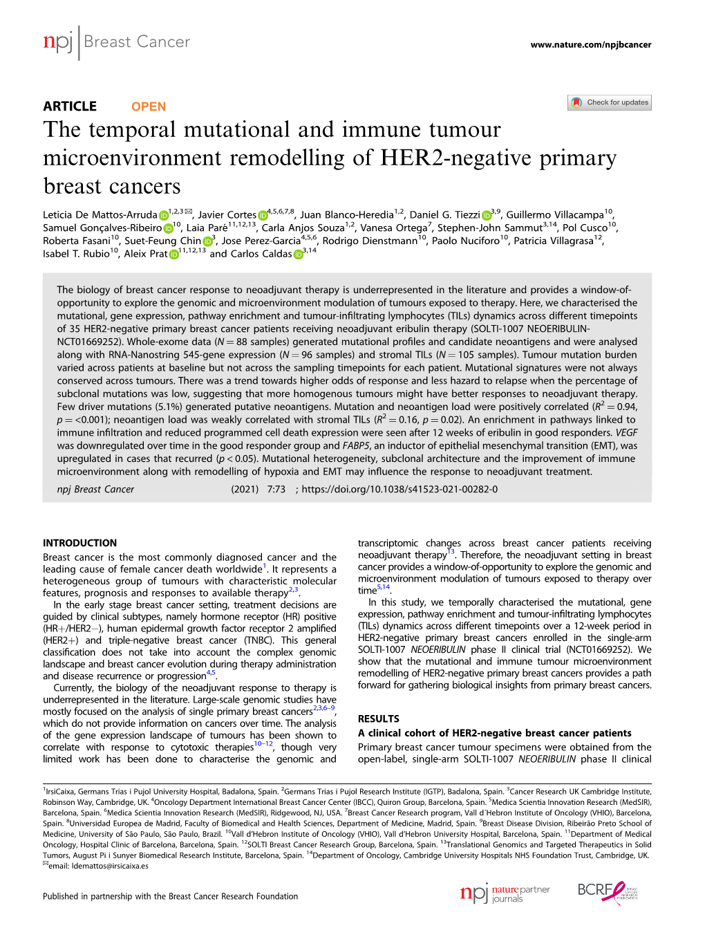 The Temporal Mutational and Immune Tumour Microenvironment