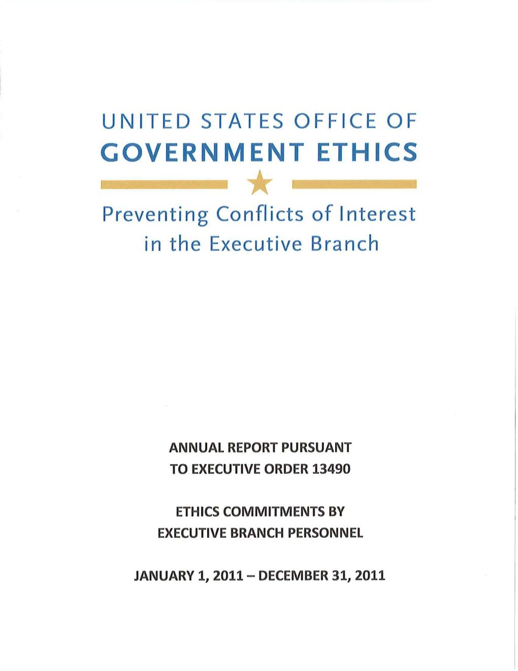 Office of Government Ethics