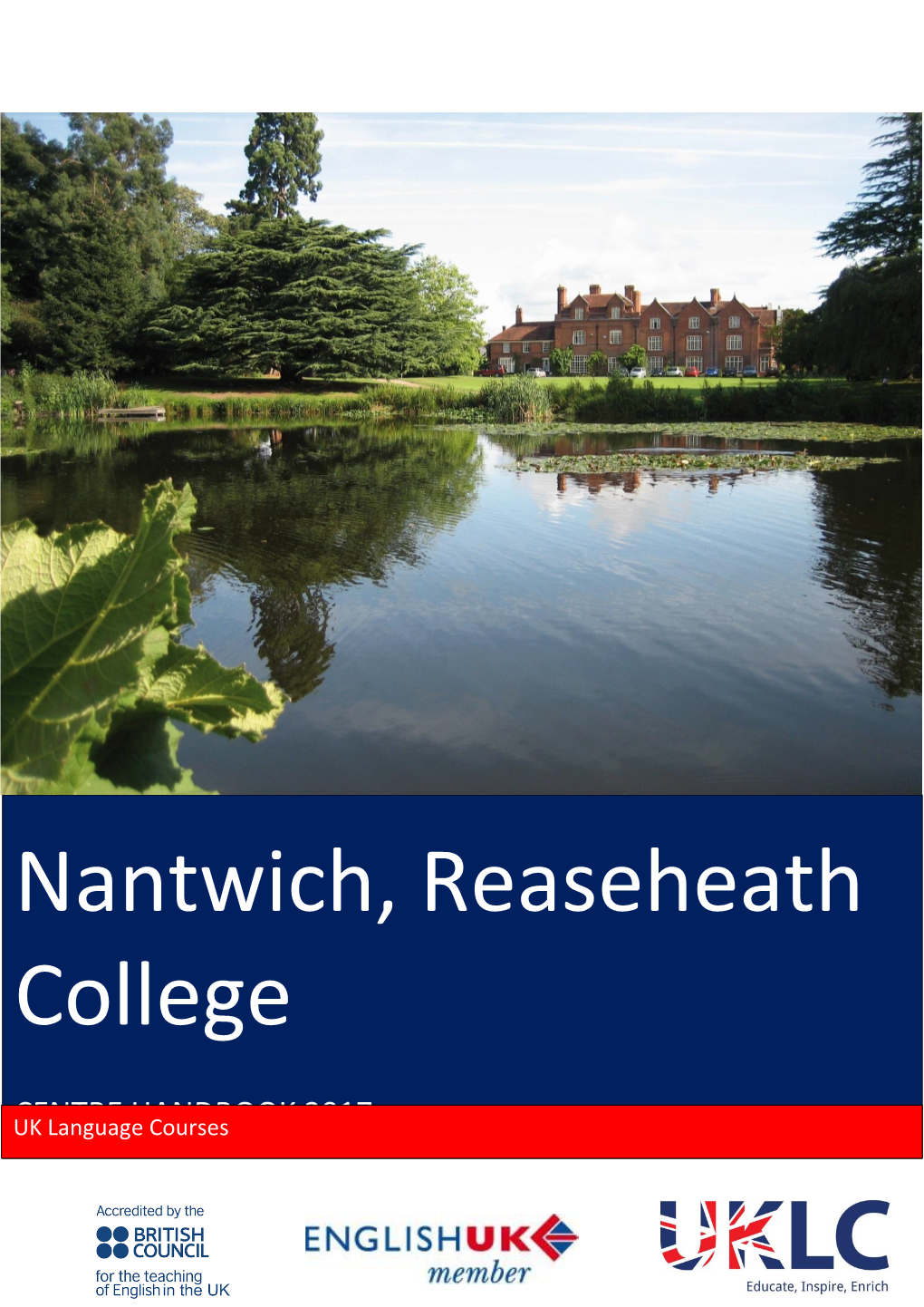 Nantwich, Reaseheath College Campus Map