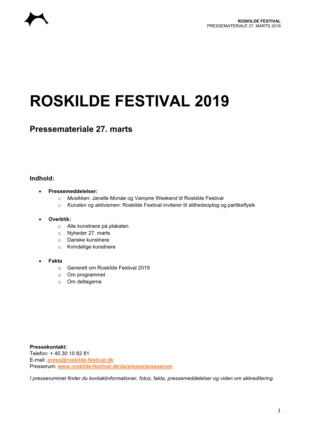 Roskilde Festival 2019