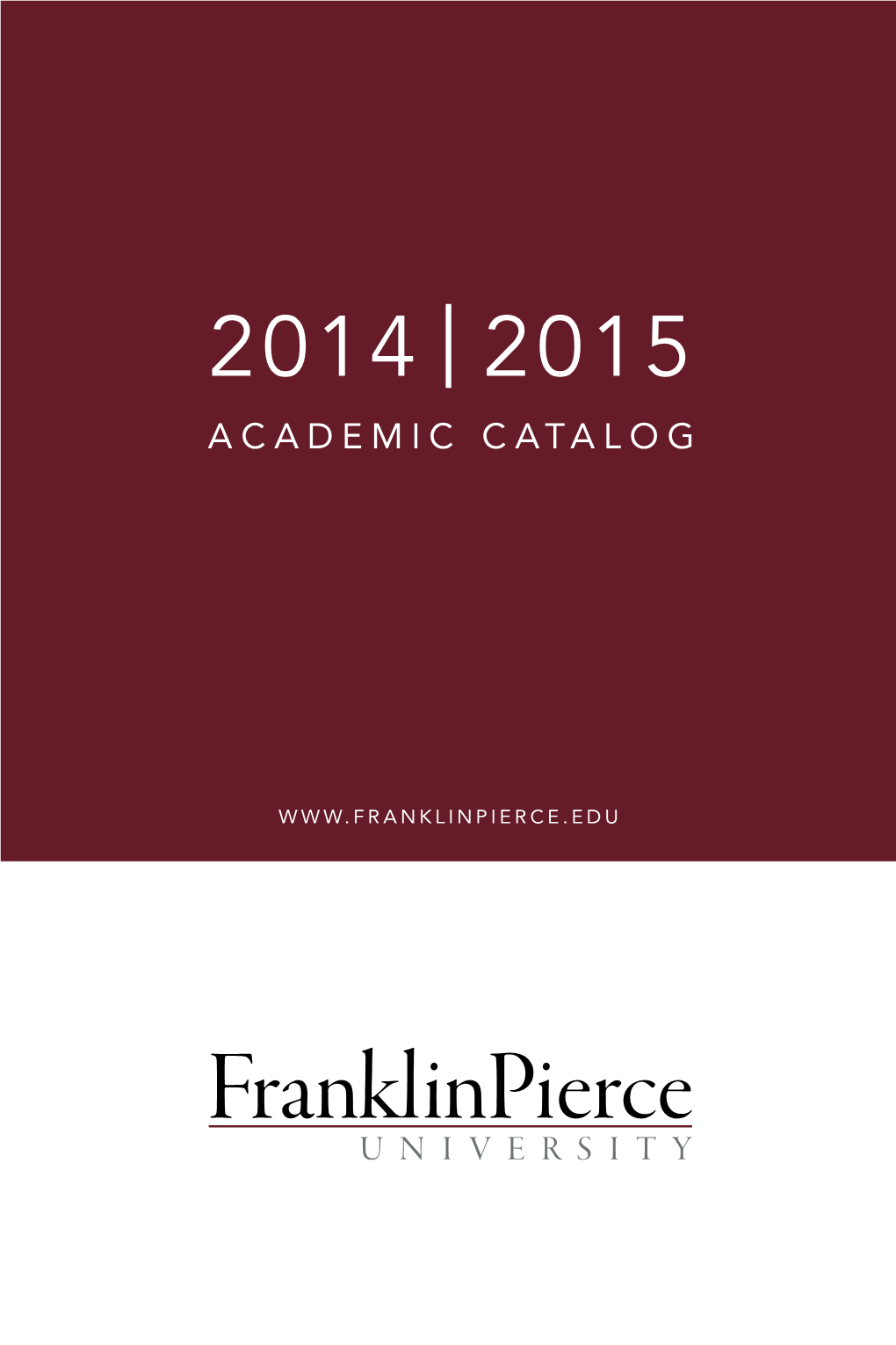 Academic Catalog