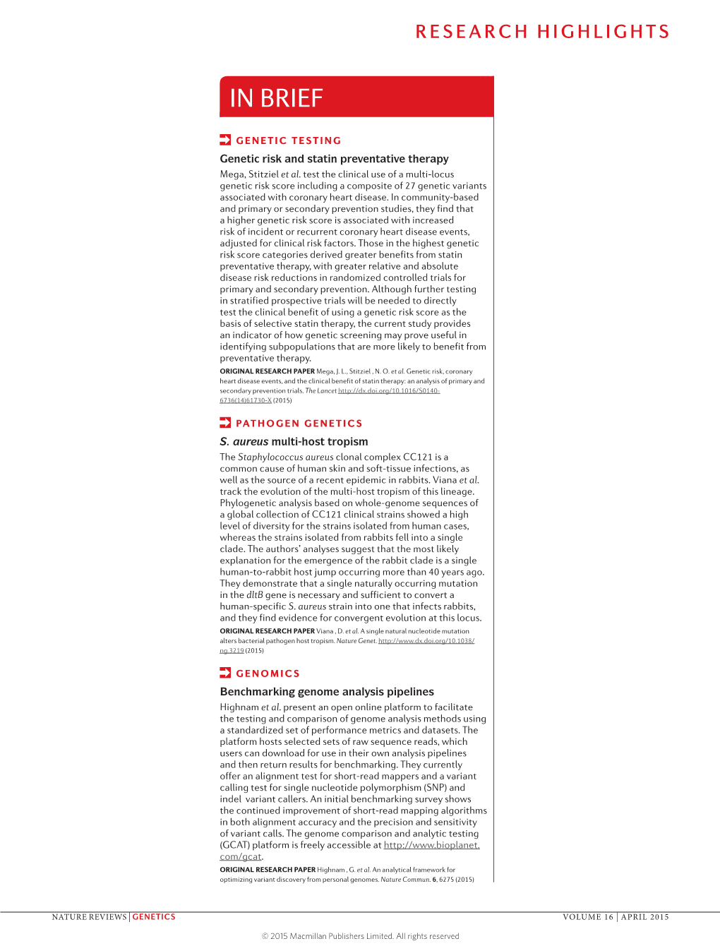 Pathogen Genetics: S. Aureus Multi-Host Tropism