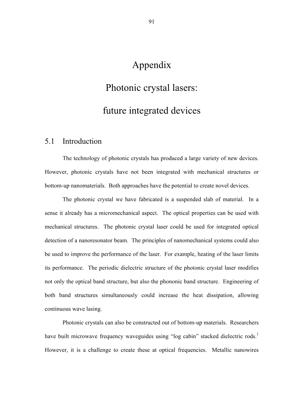 Photonic Crystal Lasers