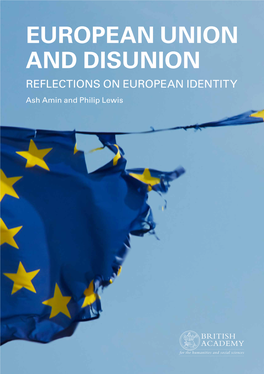 European Union and Disunion