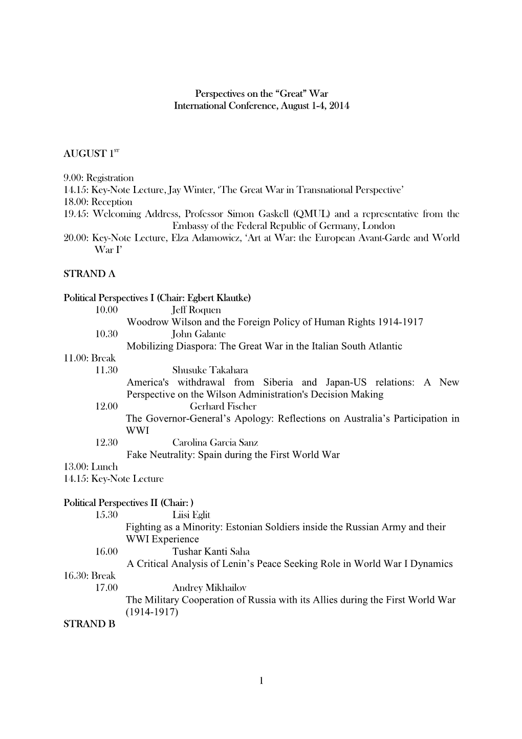 PANELS-FINAL 1 7 2014 Docx