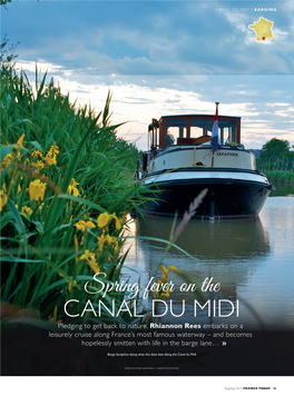 Spring Fever on the Canal Du Midi