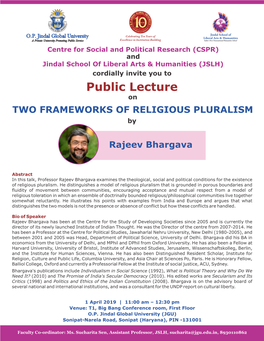 Public Lecture on 1 April 2019.Cdr
