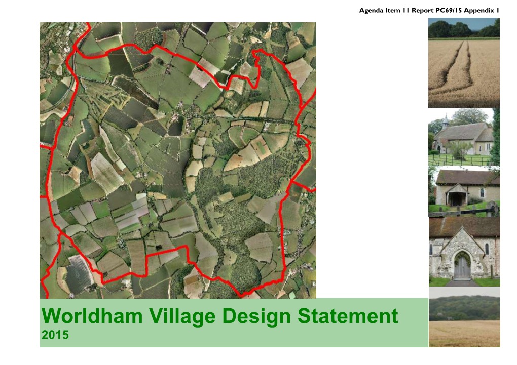 Worldham Village Design Statement 2015 Contents