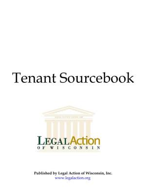 Legal Action of Wisconsin Tenant Sourcebook