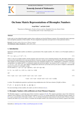 On Some Matrix Representations of Bicomplex Numbers