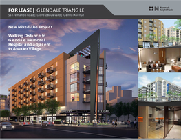 FOR LEASE | GLENDALE TRIANGLE San Fernando Road | Los Feliz Boulevard | Central Avenue