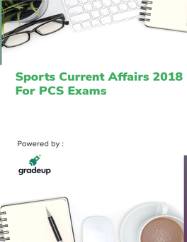 Sports Current Affairs 2018, Download PDF in English