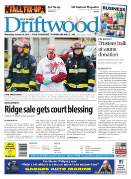 Ridge Sale Gets Court Blessing Dation
