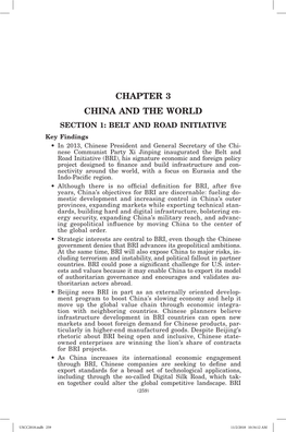 Chapter 3 Section 1- Belt and Road Initative
