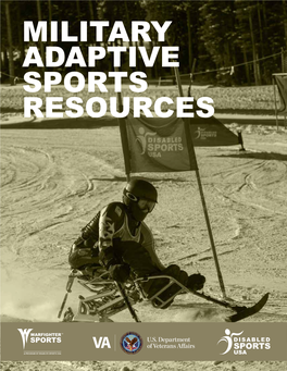 Military Adaptive Sports Resource Guide