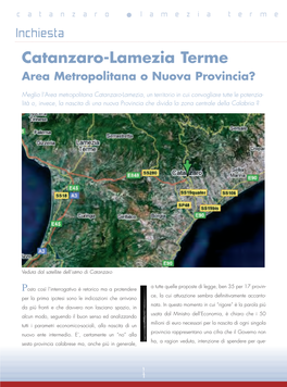 4 Catanzaro-Lamezia Terme Inchiesta