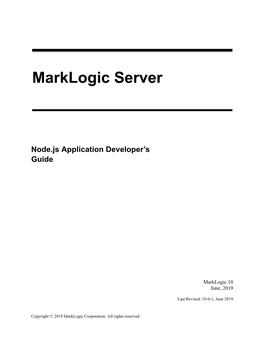 Node.Js Application Developer's Guide (PDF)