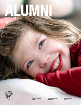 Mayo Clinic Alumni Magazine, 2020, Issue 1