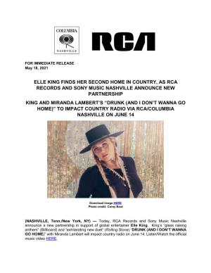 Elle King Finds Her Second Home in Country, As Rca