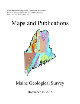 Maps and Publications