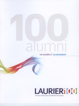 Laurieri [II I] 100 Years Inspiring Lives of Leadership and Purpose