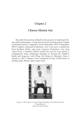 Chapter 2 Chinese Martial Arts