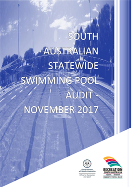 South Australian Statewide Swimming Pool Audit - November 2017 | 0 |
