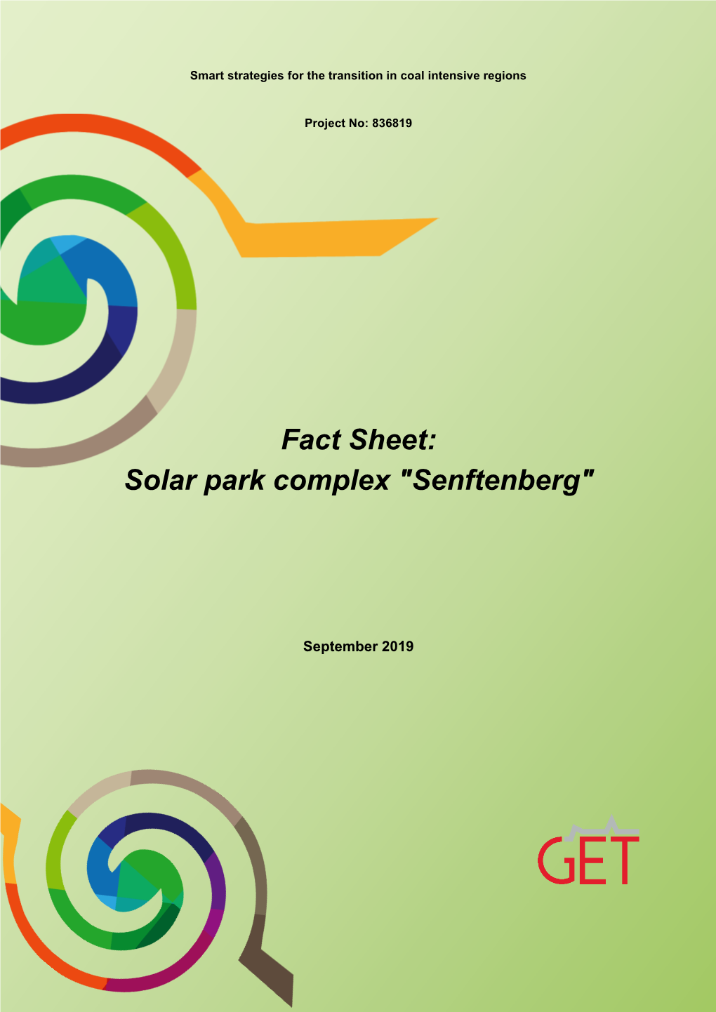 Fact Sheet: Solar Park Complex "Senftenberg"