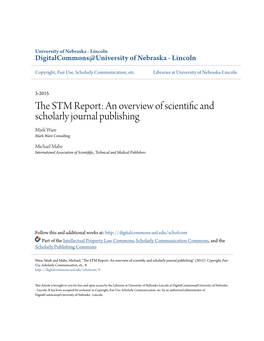 The STM Report: an Overview of Scientific and Scholarly