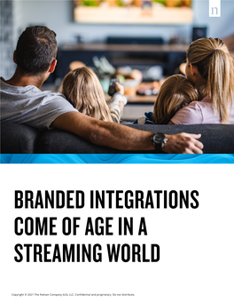 Branded Integrations Come of Age in a Streaming World