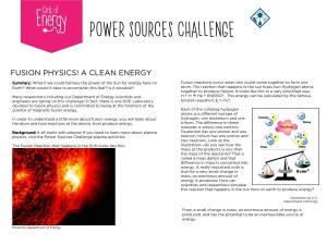 Power Sources Challenge